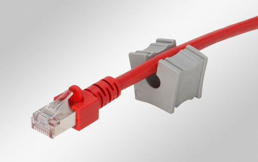 Dělené průchodkové vložky pro průměry 1 - 17 a 16 - 35 mm. Vhodné pro dělené průchodkové rámečky KEL a kabelové průchodky KVT.