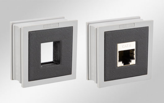 adapter grommets for keystone jacks