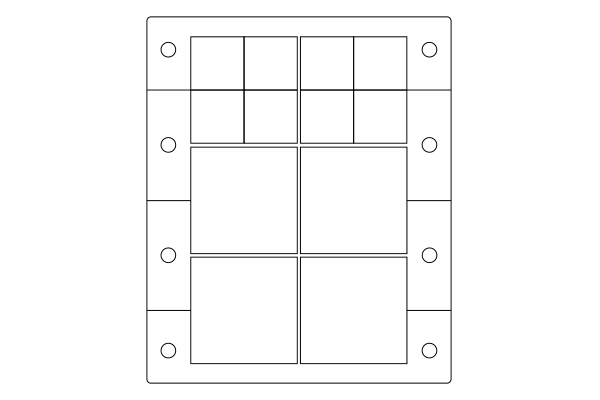 コネクタ付ケーブル用ケーブルエントリフレーム