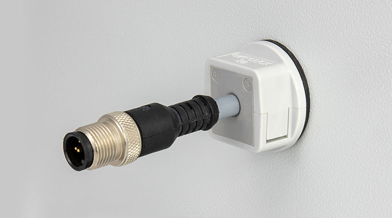 Qvt Click Kabelverschraubung Teilbar Zum Einrasten Fur Leitungen Mit Stecker Fur Ausbruche M16 M40 Ip54