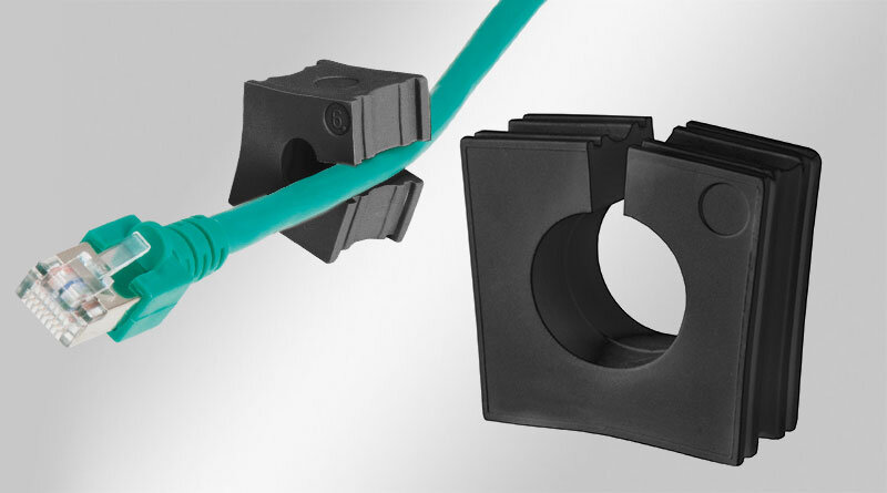 KT | Cable grommets, black