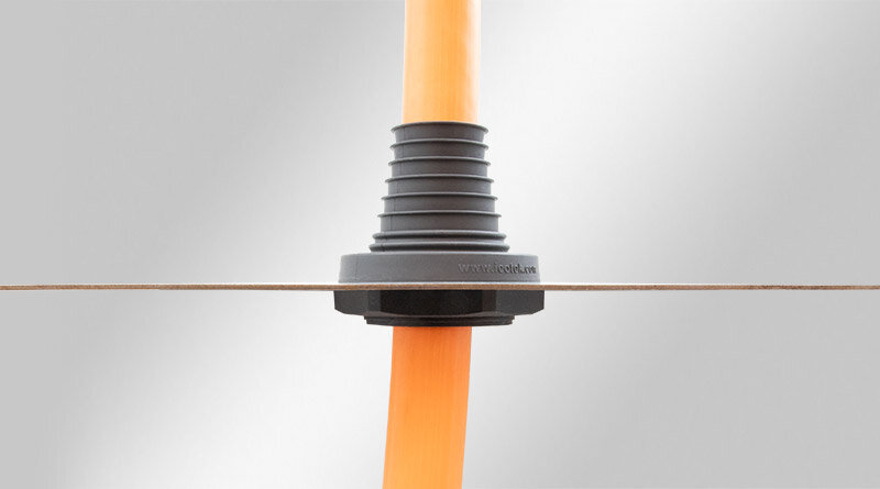 KEL-DPF-OD | Pyramid cable entry grommets for extreme conditions