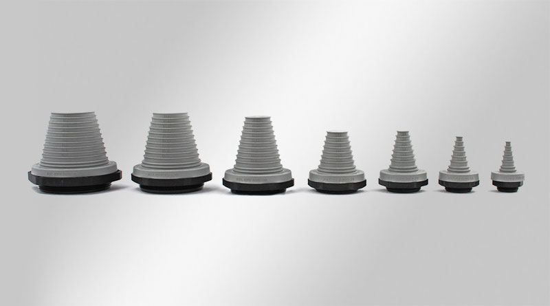 KEL-DPF Pyramid Cable Entry Grommets