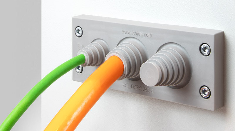 KEL-DPFR | Multi-range cable entry plates