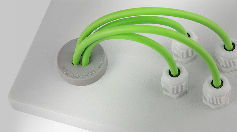 KEL-DPZ | Plaques passe-câbles rondes avec membranes