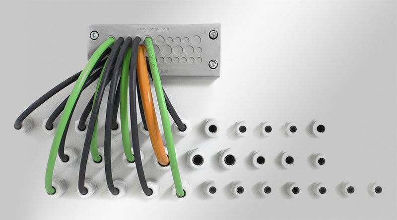 KEL-DPZ multi-membrane cable entry plates