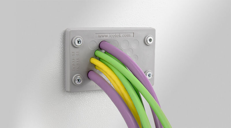 KEL-DPZ multi-membrane cable entry plates