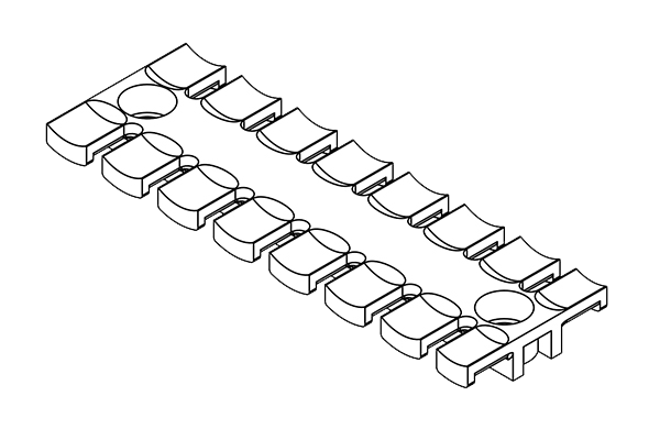 Plaque Electrique Inox (29x51cm) - Stengel