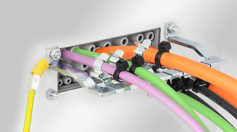 KEL-EMC-PF cable assembly bracket