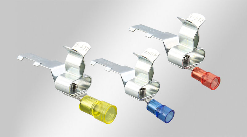 EMC Shield Clamps on Cable Lugs