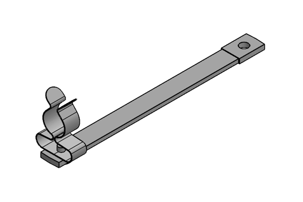 Connecteur cuivre à œillet - 6mm² serrage M4