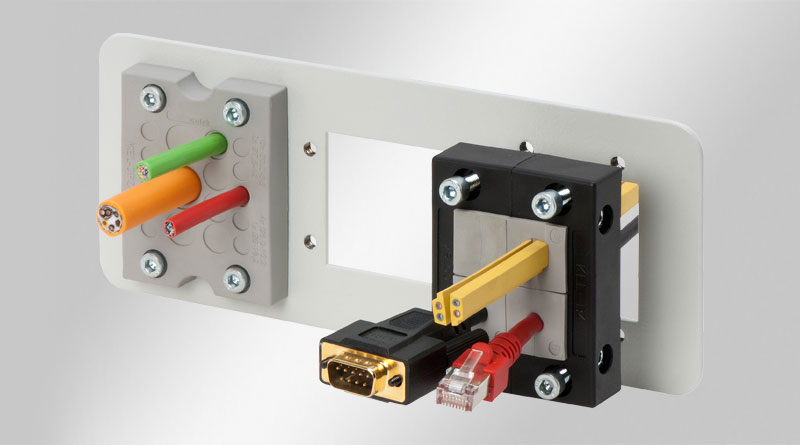 FP flange plates for cable entry systems