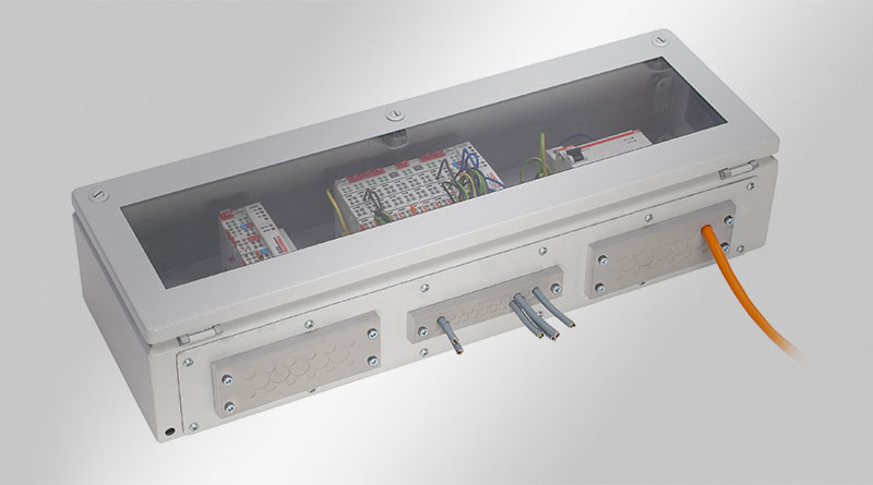 FP flange plates for cable entry systems