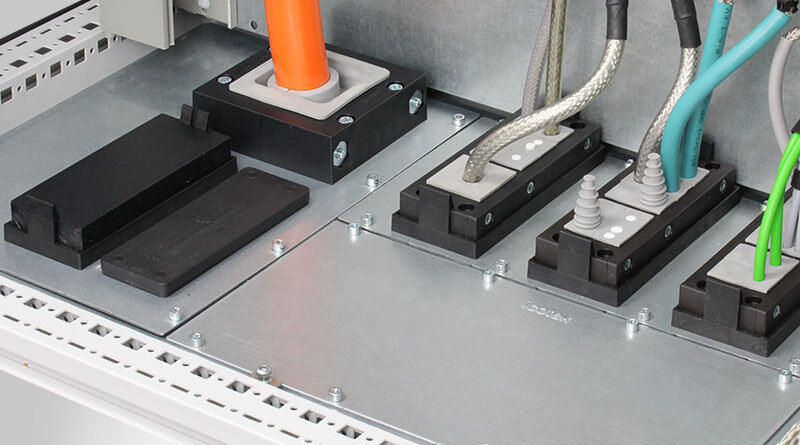 KDR-BMP Schaltschrank-Bodenblech für Modulplatten