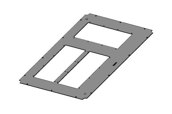 Kdr Bmp Enclosure Base Plate For Module Plates For Rittal Ts 8 Rittal Vx25 Enclosures Ip54